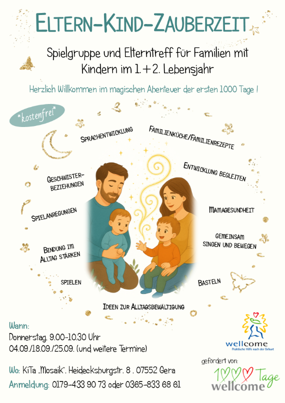 Flyer Eltern-Kind-Zauberzeit