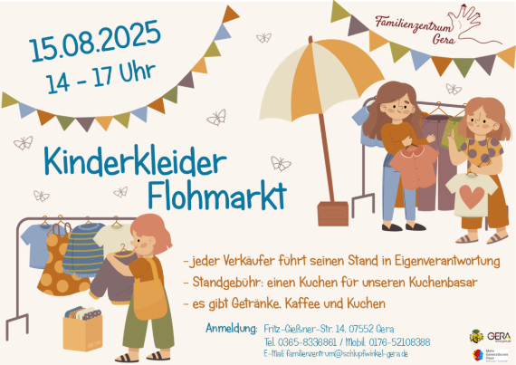 Flyer Flohmarkt 2025